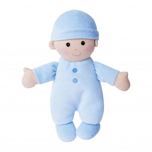 Organic First Baby Doll (Blue) by Apple Park