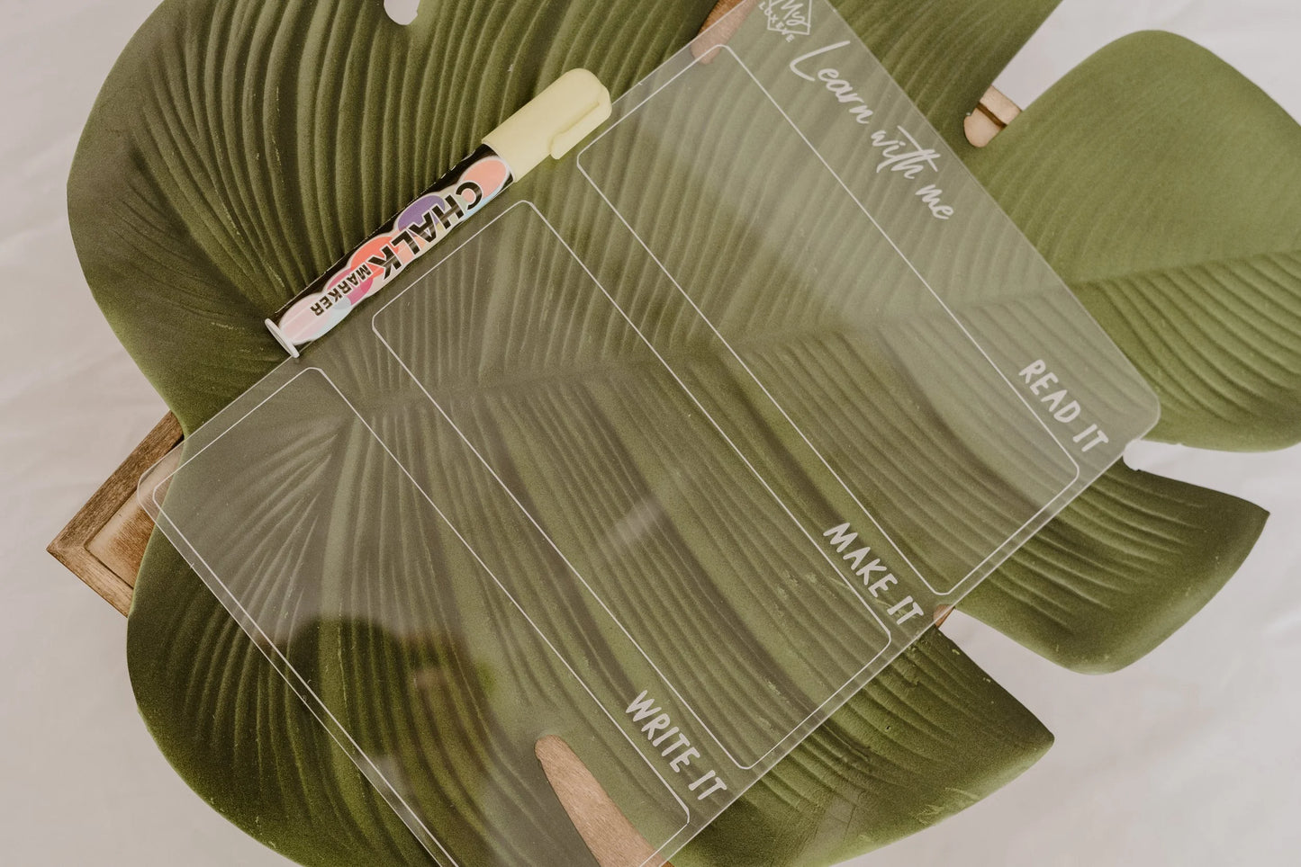 Learn with me, read it, Make it, Write it- My Luxeve