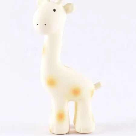 My First Zoo Animals (Rubber Giraffe) Teether & Bath Toy by Tikiri