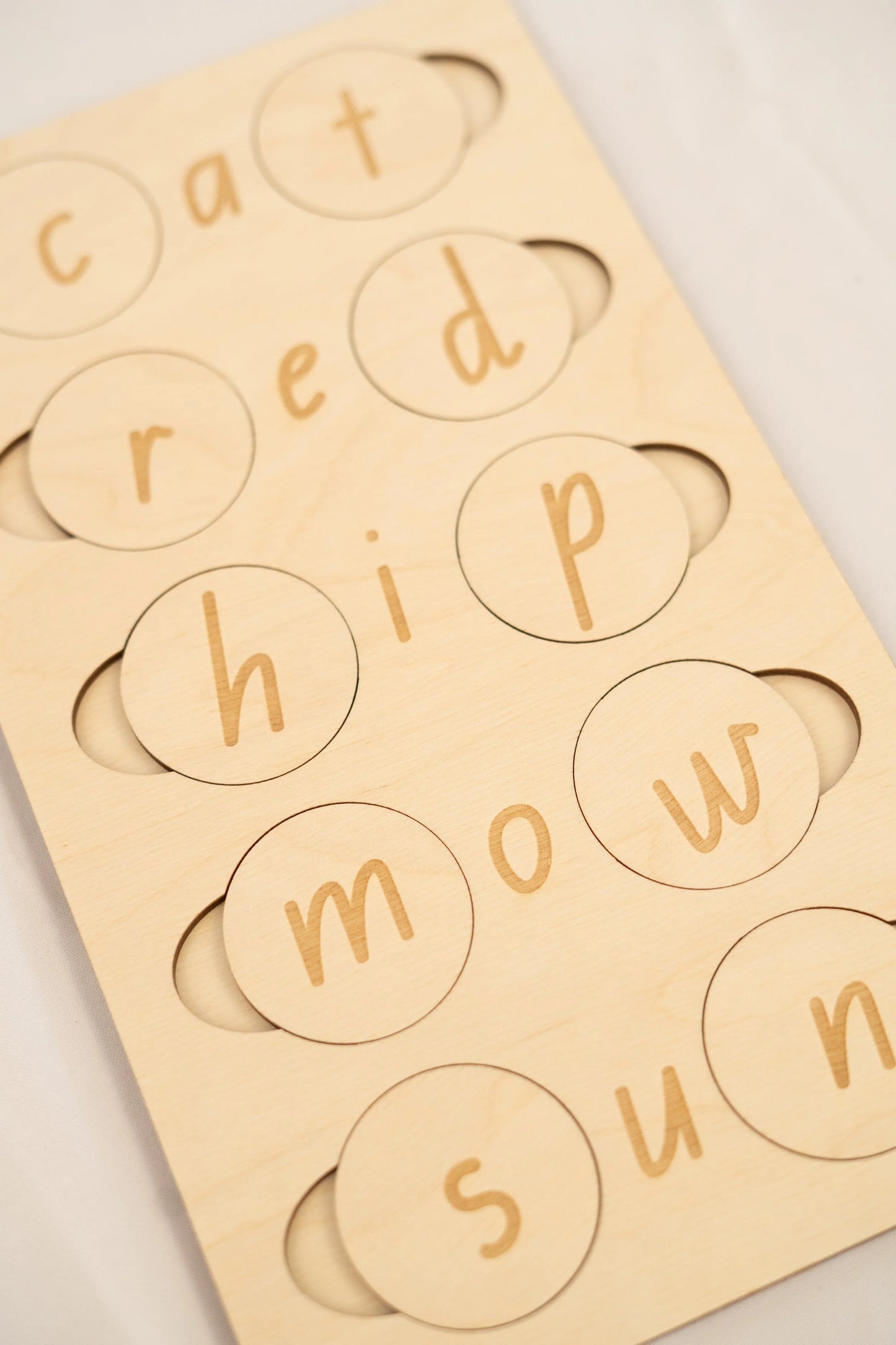 CVC Word Board- My Luxeve