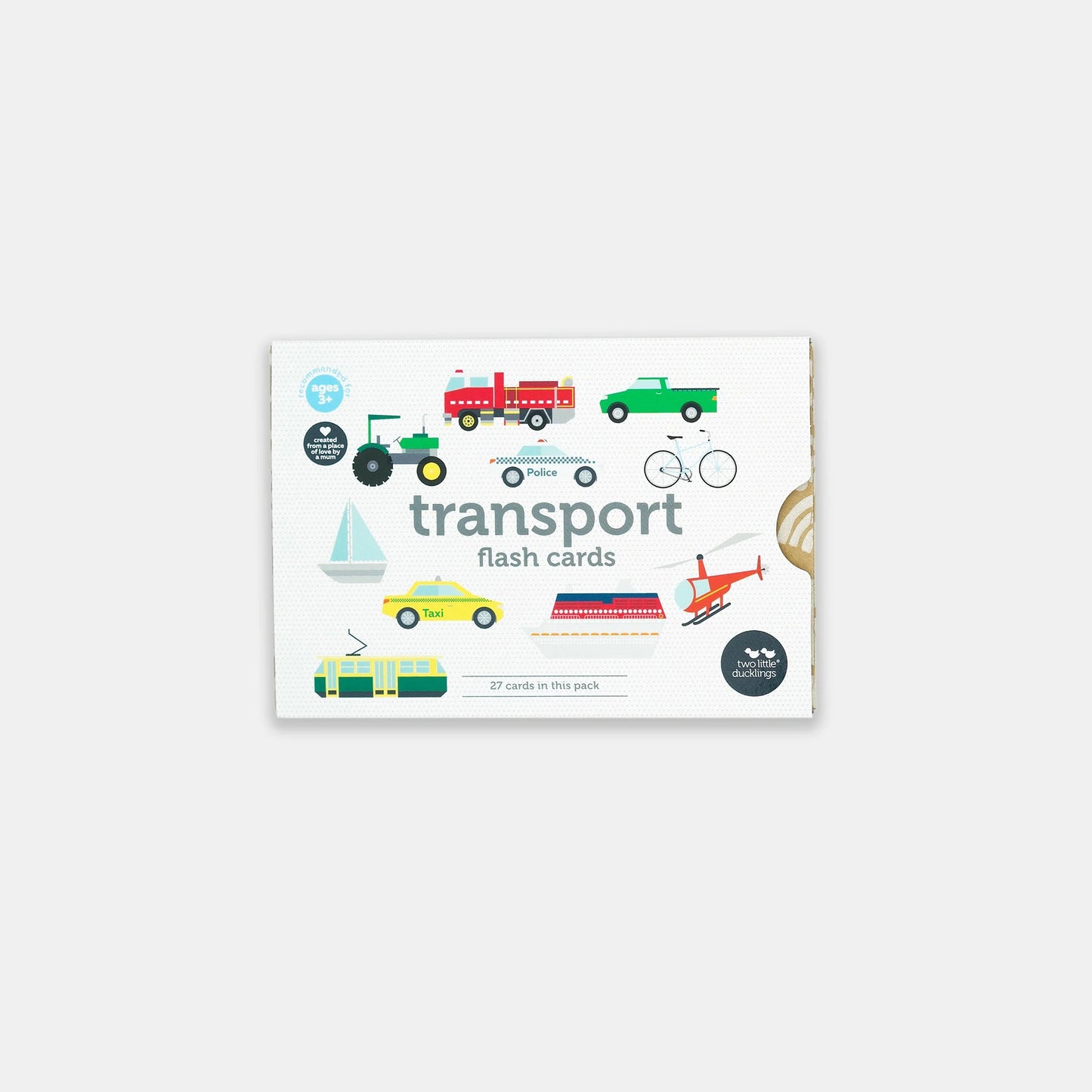 Transport flash cards- Two Little Ducklings