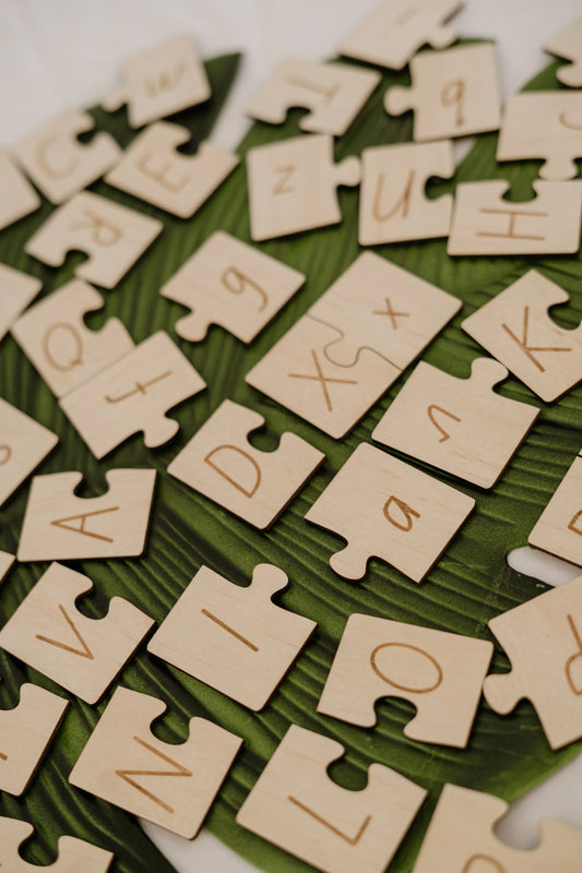 Alphabet Match Puzzle- My Luxeve