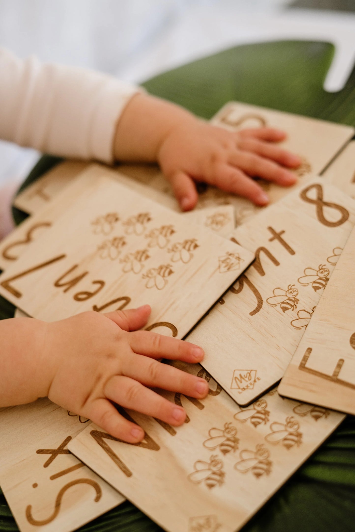 Bee Number Flashcards- My Luxeve