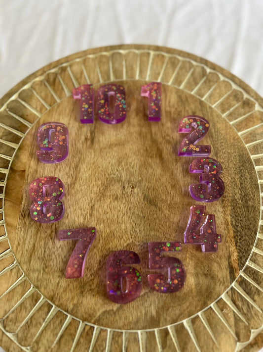Resin Number Set- My Sensory Mind