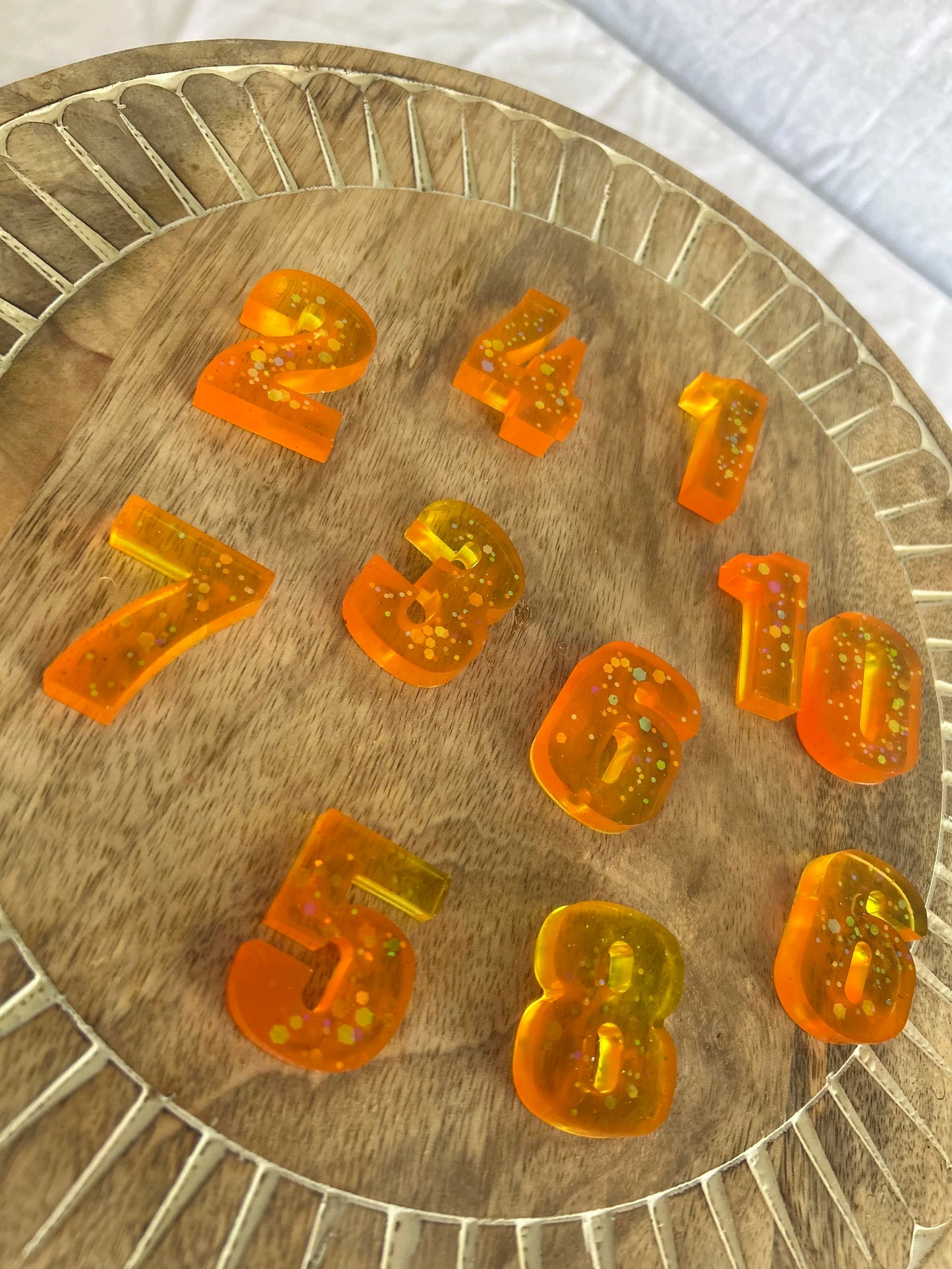 Resin Number Set- My Sensory Mind