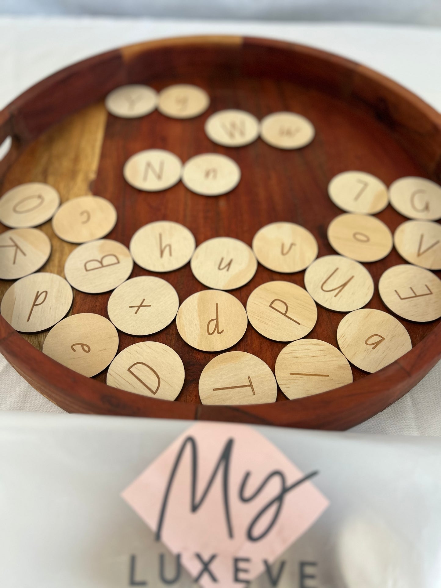 Alphabet Match Game- My Luxeve