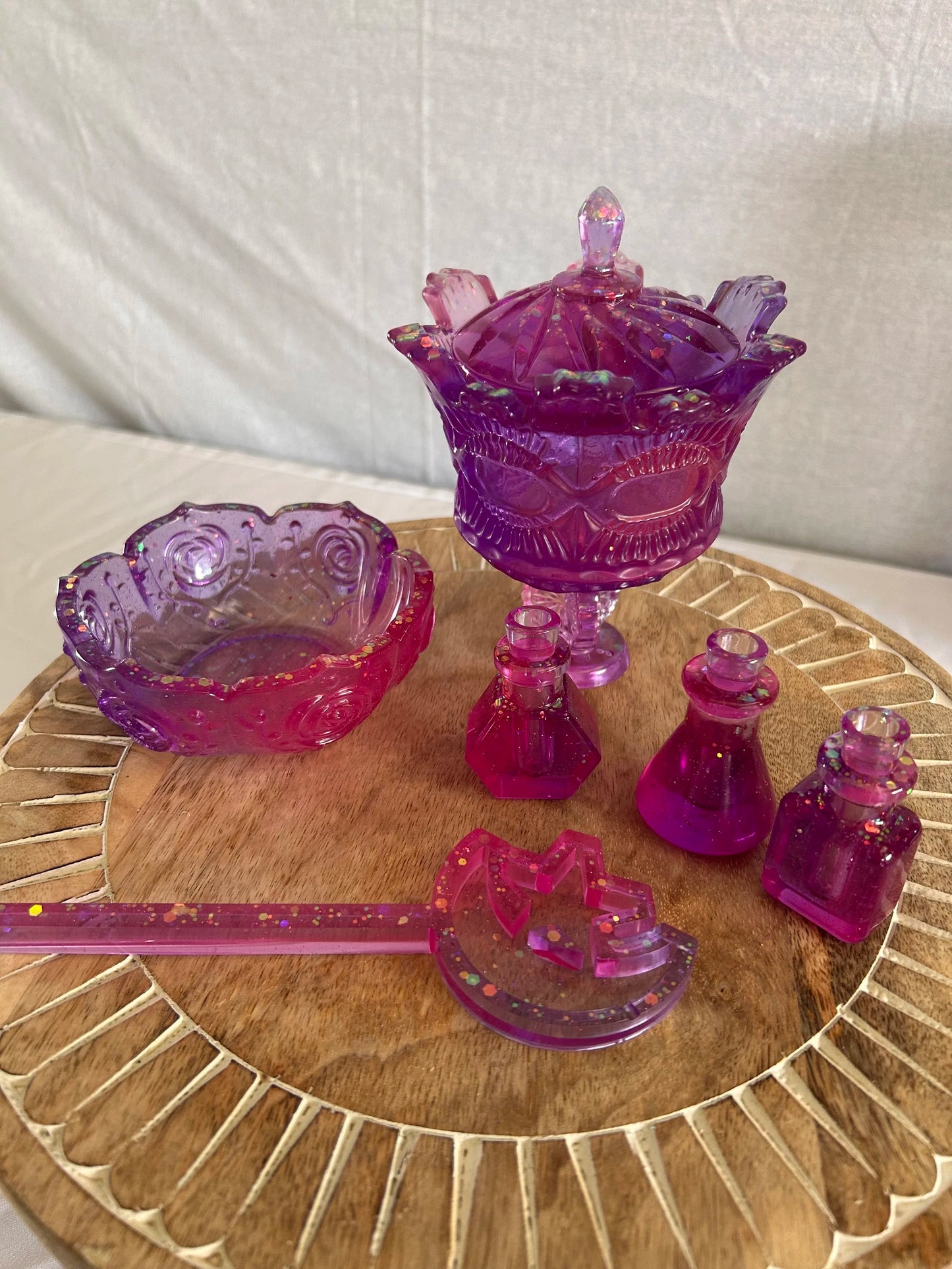 Potion Bowl with Lid, Crown Bowl, Kids Potion Accessories- My Sensory Mind