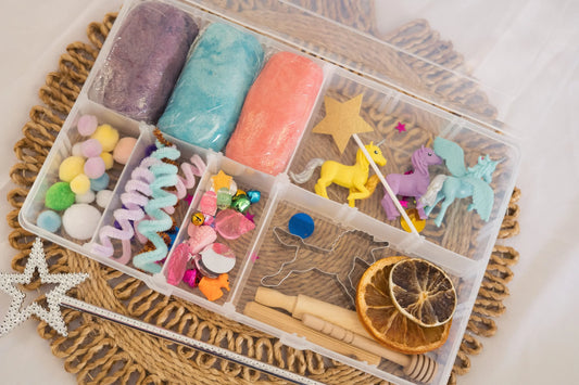 Unicorn Puff Doh- Busy Box