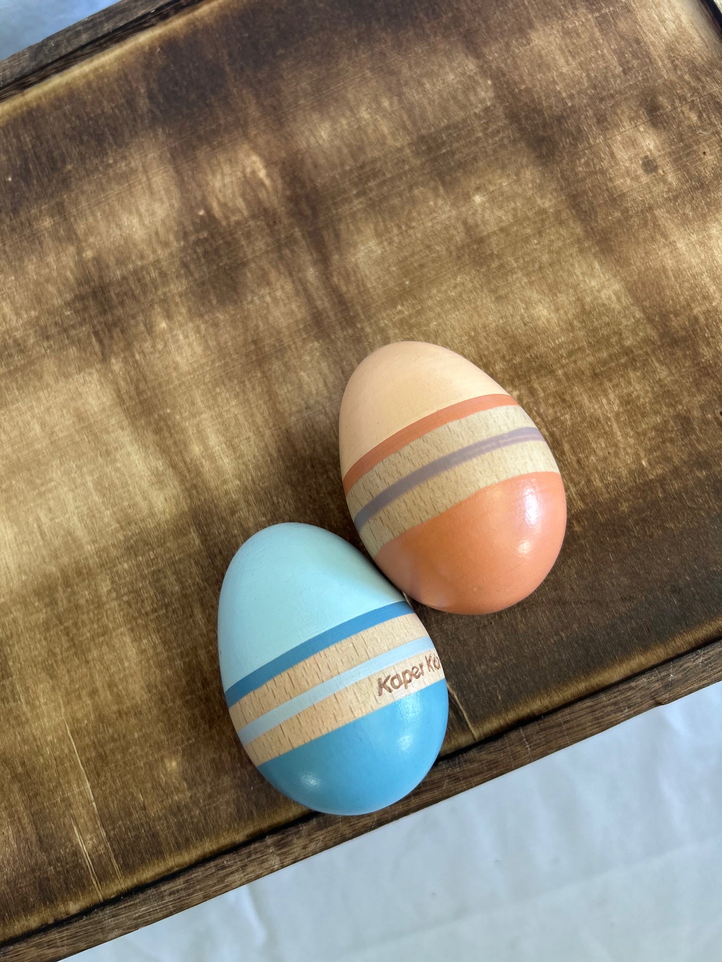 Kaper Kidz Wooden Maraca Eggs