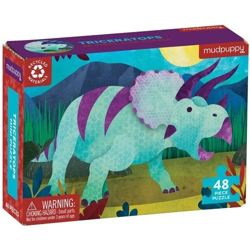 Mini Triceratops Puzzle by Mudpuppy
