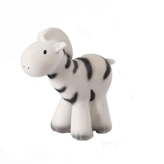 My First Zoo Animals (Rubber Zebra) Teether & Bath Toy by Tikiri