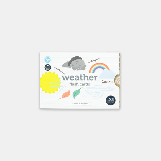 Weather Flash Cards- Two Little Ducklings