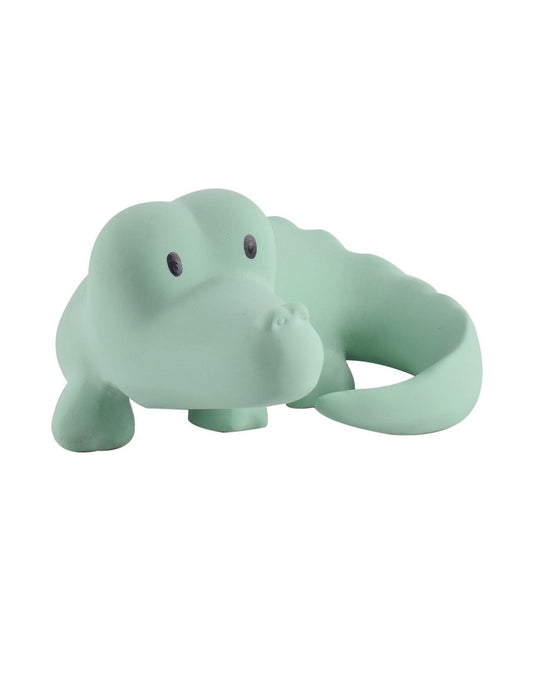 My First Zoo Animals (Rubber Crocodile) Teether & Bath Toy by Tikiri